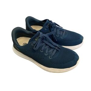 Kizik Lima Tidepool Blue/Lime Green Handsfree Sneakers, Men's 4.5 Women's 6